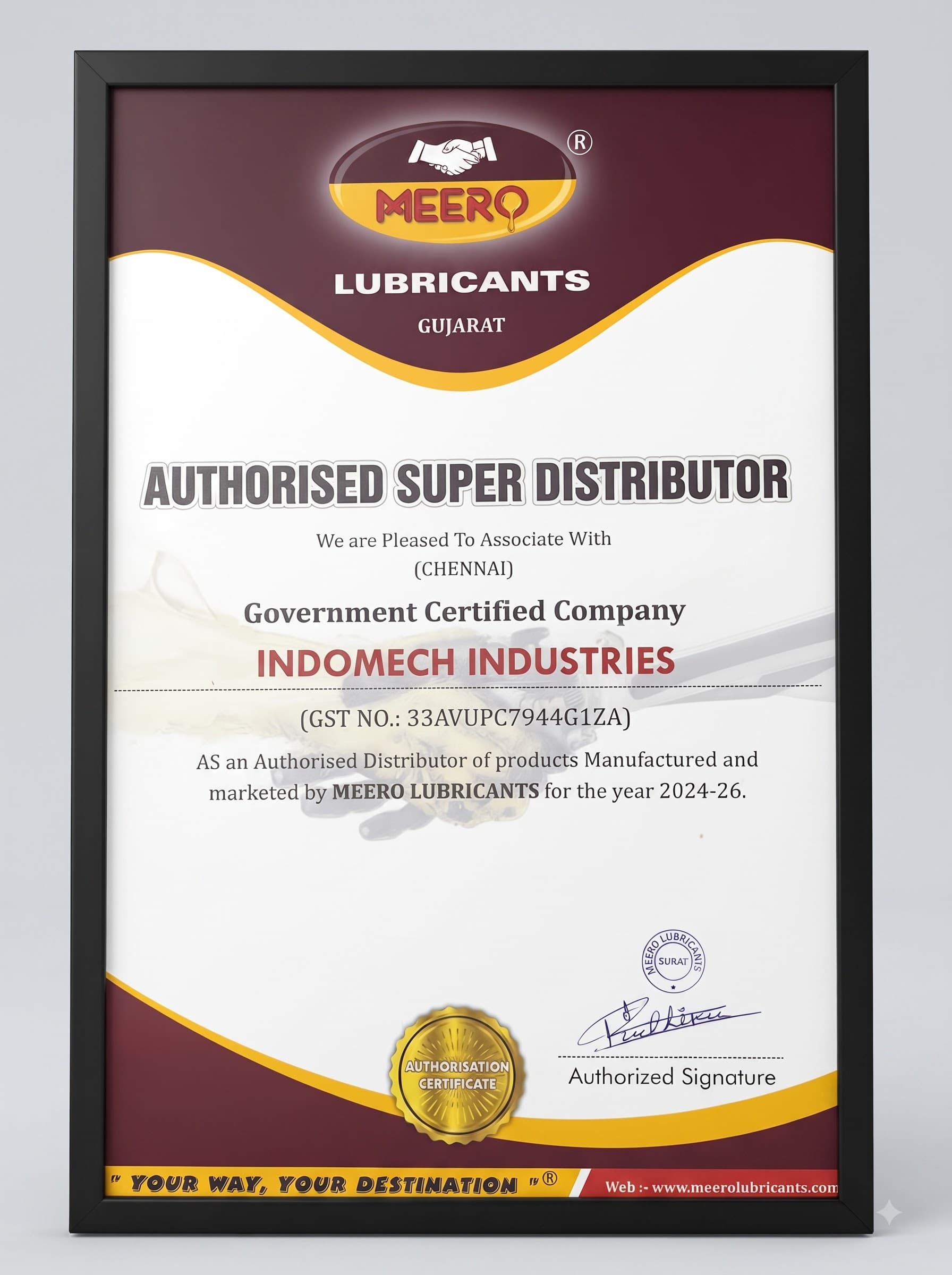 Authorised MEERO Distributor