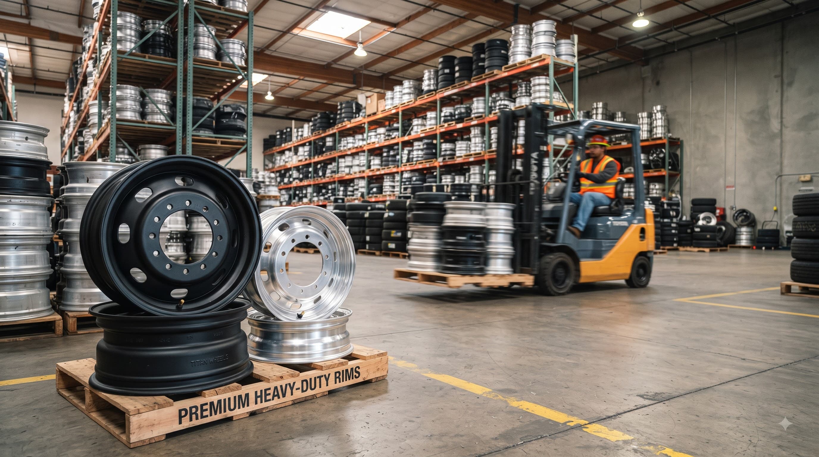 Forklift Wheel Rims